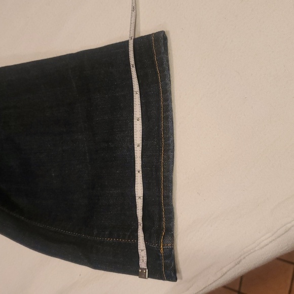 Lucky Brand Lola Boot Cut Embroidered Snap Closure Back Pocket Sz 14 X 32" Jeans - Picture 2 of 12